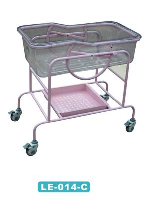 Plastic spraying organic glass baby carriage (Tilt adjustable)