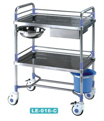 Stainless steel treatment vehicle