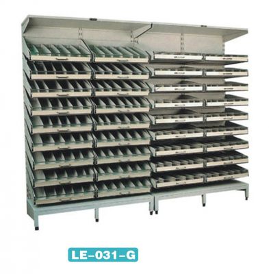 Carbon steel spray double adjustable drug rack