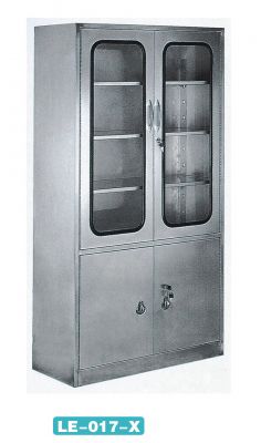 Stainless steel instrument cabinet