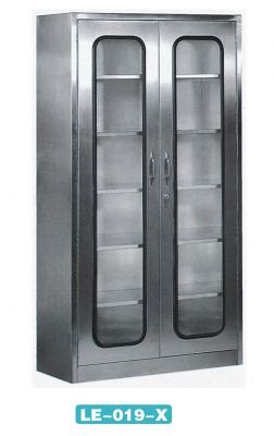 Stainless steel instrument cabinet